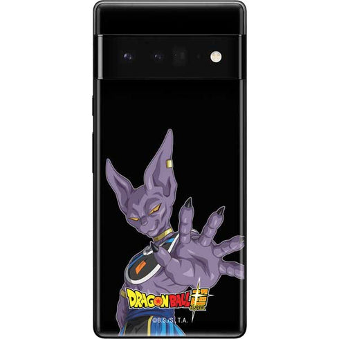 Dragon Ball Super Beerus Portrait Google Pixel 6 Pro Skin